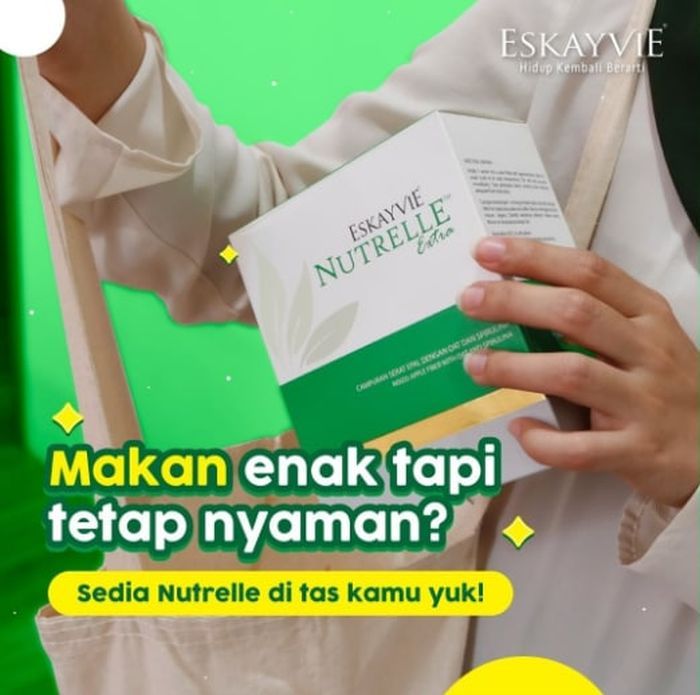 Harga Eskayvie Nutrelle Original  Ke Sukmajaya Kota Depok Jawa Barat Hub 6282272741047