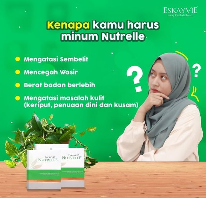 Harga Minuman Detox Eskayvie Nutrelle Original  Ke Bantargebang Kota Bekasi Jawa Barat Hub 6282272741047